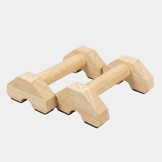 Mini Wooden Parallette — Travel Edition