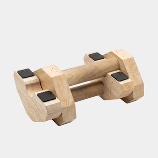 Mini Wooden Parallette — Travel Edition